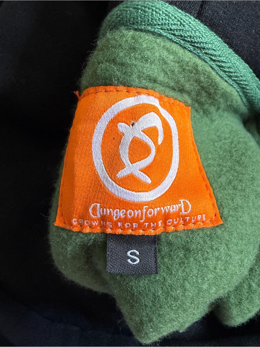 Dungeon Forward FAMU Green/Black Small Hoodie “The Highest of Seven Hills' - Picture 9 of 9